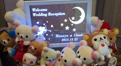 結婚式ウェルカムボード事例